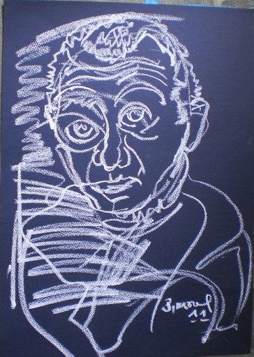Bernard MOREL - Dibujo Acuarela - peintre