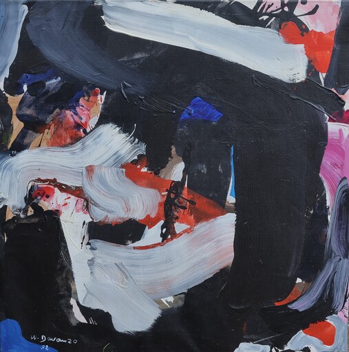 Wanda DAVANZO - Peinture - composition abstraite