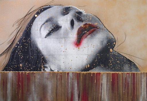 Valérie BREULEUX - Gemälde - Golden Ecstasy 