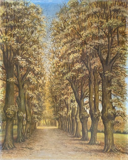 Frances CRAWSHAW - Pittura - The Trees Alley