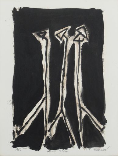 Pierre Marie BRISSON - Gemälde - Série Noir 2