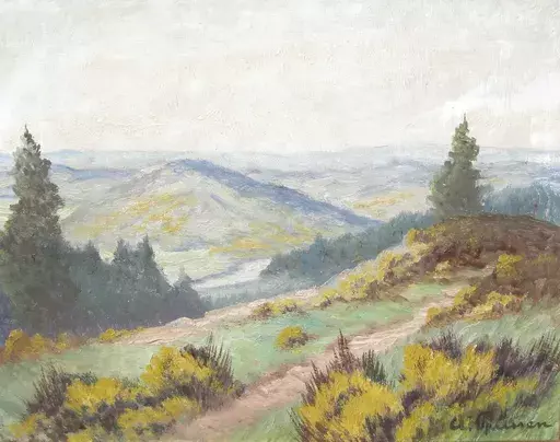 Clemens PRÜSSEN - Painting - Eifellandschaft