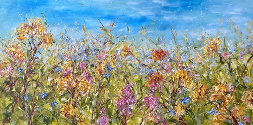 Diana MALIVANI - Painting - Summer Grass