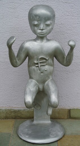 Bruno GIRONCOLI - Skulptur Volumen - o.T. (Androyn)