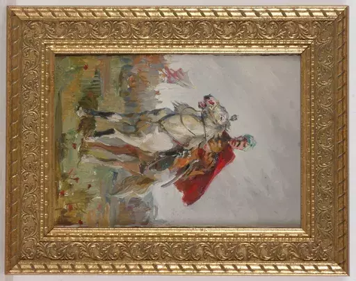 Arkadi RUSIN - Gemälde - "Bogdan Khmelnitski", Oil Painting by Arkadi Rusin