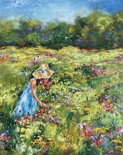 Diana MALIVANI - Gemälde - Summer Mood