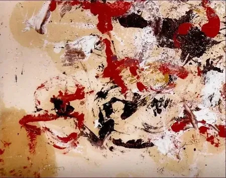 Untitled (Black,White and Red) by | Mark TOBEY | buy art online