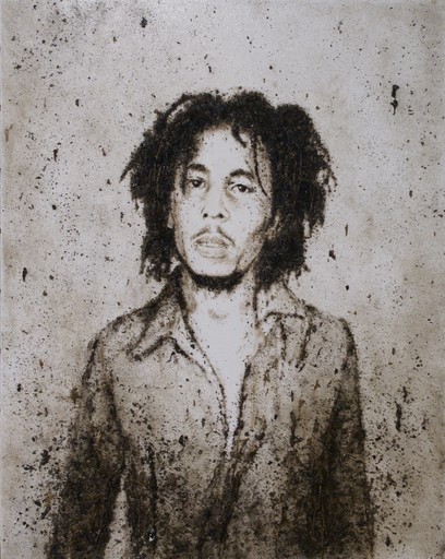 Enzo FIORE - Painting - Archivio Bob Marley