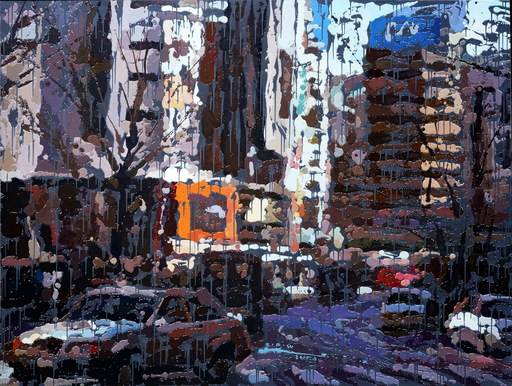 ZHAO Dewei - Gemälde - Urban Landscape Series - What Kind Of City