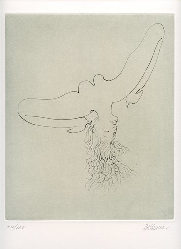 ハンス・ベルメール - 版画 - GRAVURE 1973 SIGNÉE CRAYON NUM/100 HANDSIGNED ETCHING