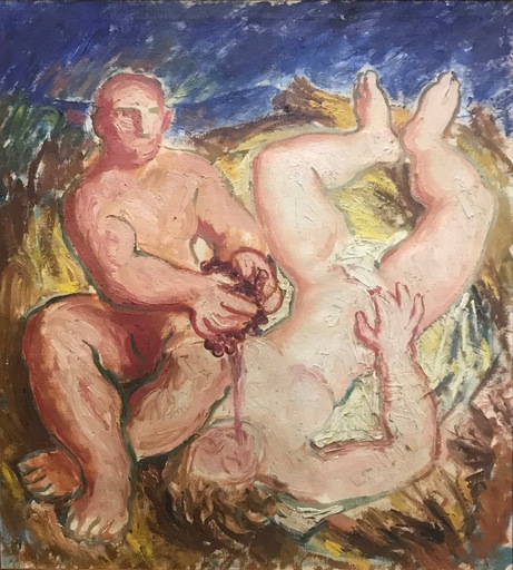 Isaac DÍAZ PARDO - Gemälde - ZEUS SÉMELE