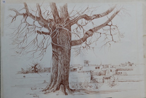 Zaman ZAMANI - Drawing-Watercolor - Kashan