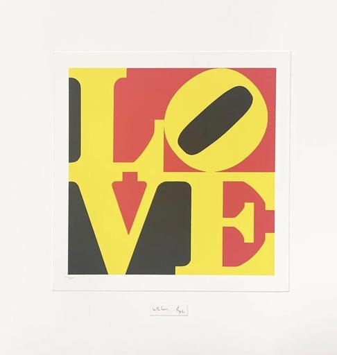 Robert INDIANA - Print-Multiple - The German LOVE