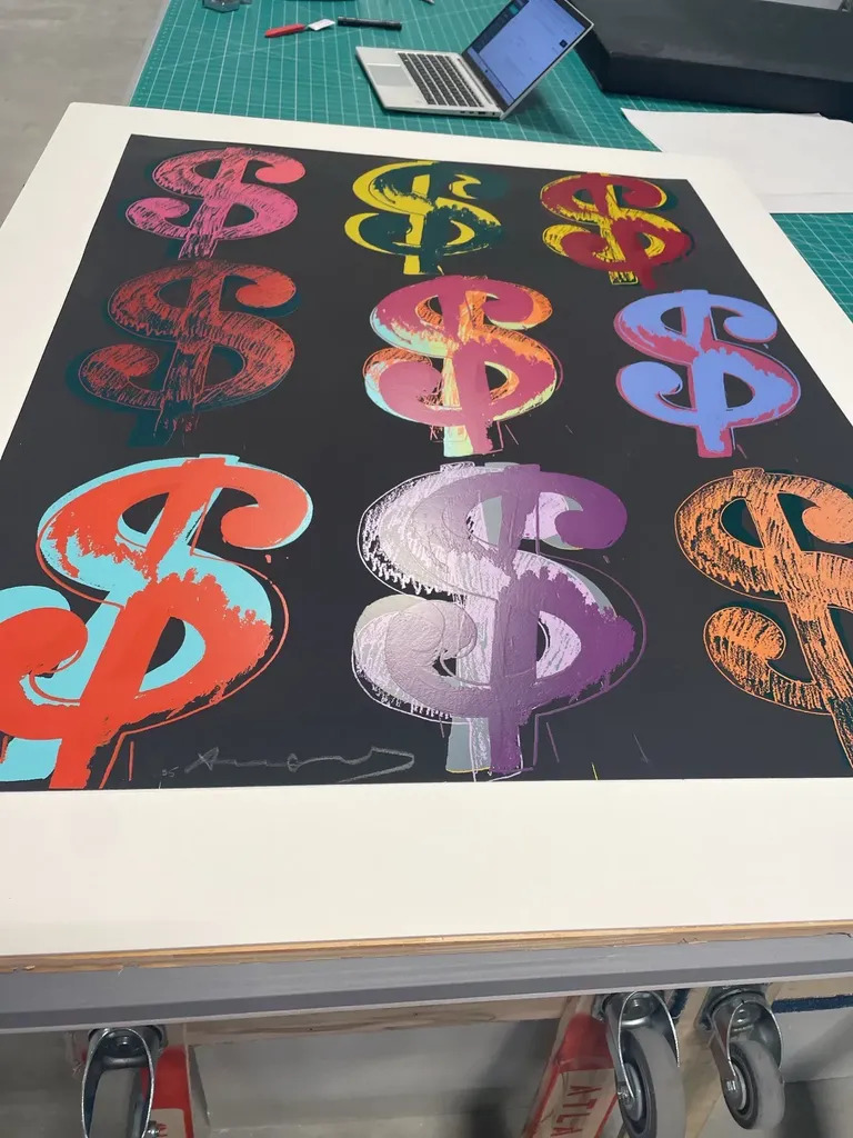 Dollar Sign (9) (FS II.286) by | Andy WARHOL | buy art online