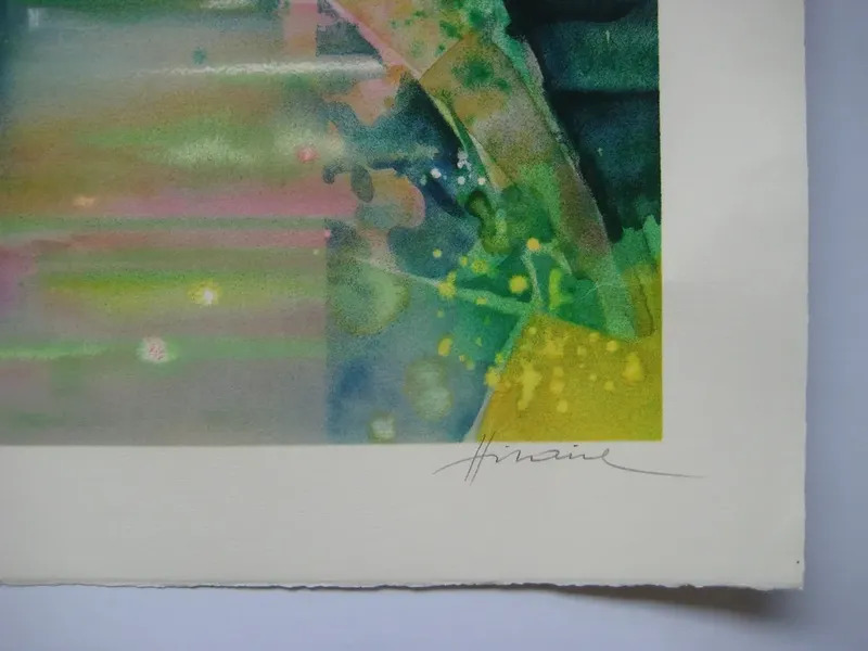 LITHOGRAPHIE ORIGINALE SIGNÉE CRAYON HANDSIGNED LITHOGRAPH Camille