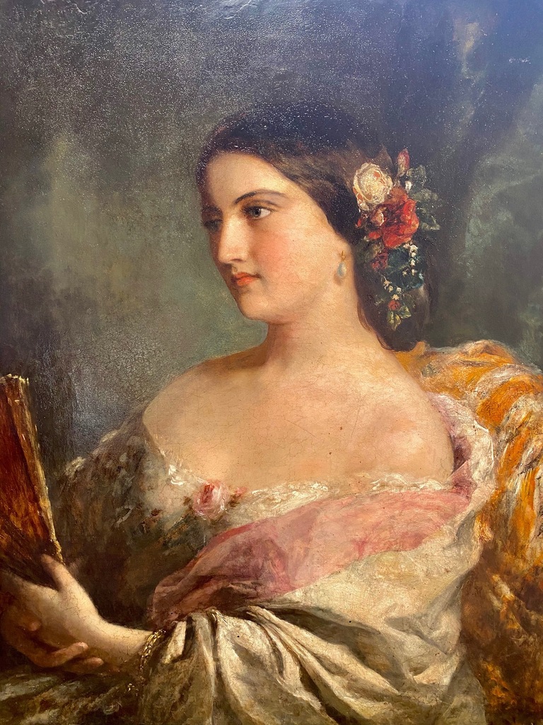 The Empress Eugenie Eugenie De Montijo Painting by Franz Xaver Winterhalter  - Fine Art America