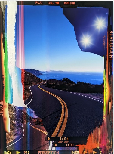 Jason ENGELUND - Painting - Meta Road, Individuate, California Hwy 1