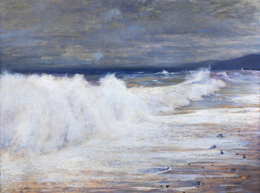 Cesare MAGGI - Gemälde - Il mare