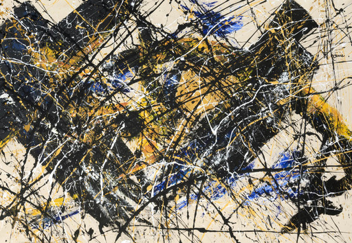 Jean-Jacques MARIE - Gemälde - Abstraction lyrique série A 537
