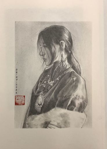 LIU Xuanzhu - Disegno Acquarello - Disegno06