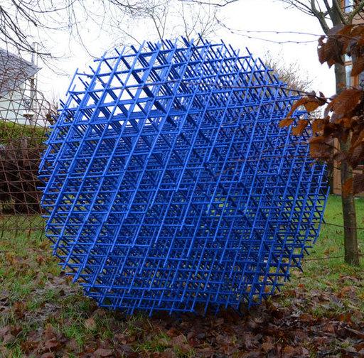 Werner BITZIGEIO - Sculpture-Volume - Stille Blau
