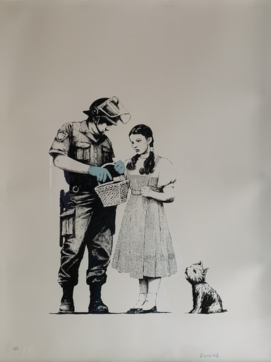 BANKSY - Print-Multiple - Stop and search