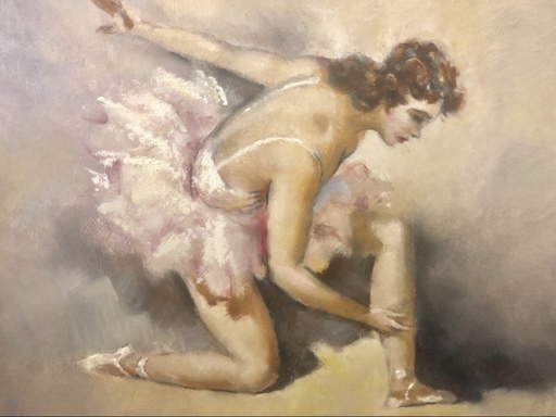 César VITAL - Gemälde - Danseuse