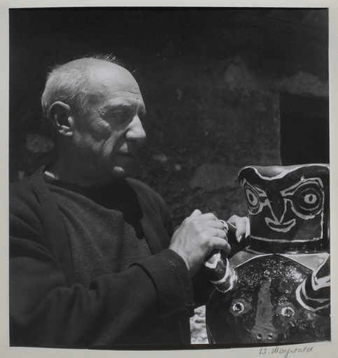 Willy MAYWALD - Fotografie - Picasso  Vallauris III