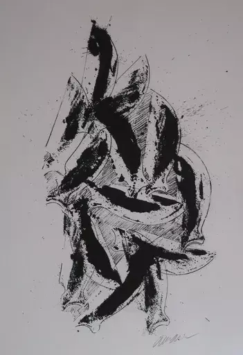 阿尔曼 - 版画 - LITHOGRAPHIE 1979 SIGNÉE AU CRAYON HANDSIGNED LITHOGRAPH