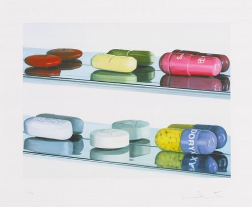 Damien HIRST - Print-Multiple - Six Pills (Large)