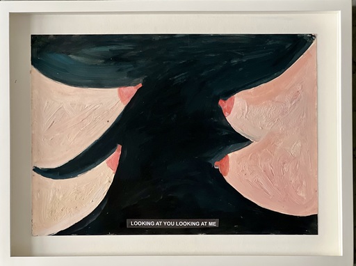 Laure PROUVOST - Painting - Looking At You Looking At Me