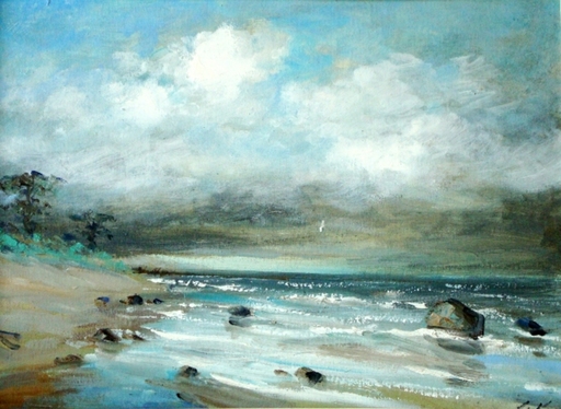 Stanislavs KREICS - Painting - Sea