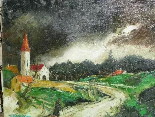 André DUSSERVAIS - Gemälde
