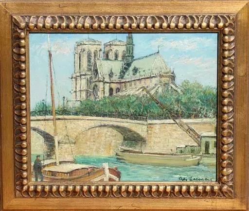 Alois LECOQUE - Pintura - Notre Dame