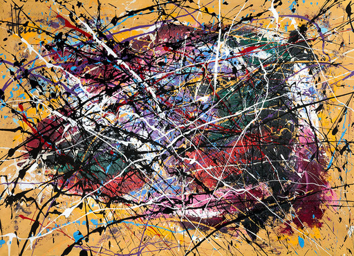 Jean-Jacques MARIE - Pittura - Abstraction lyrique série L015