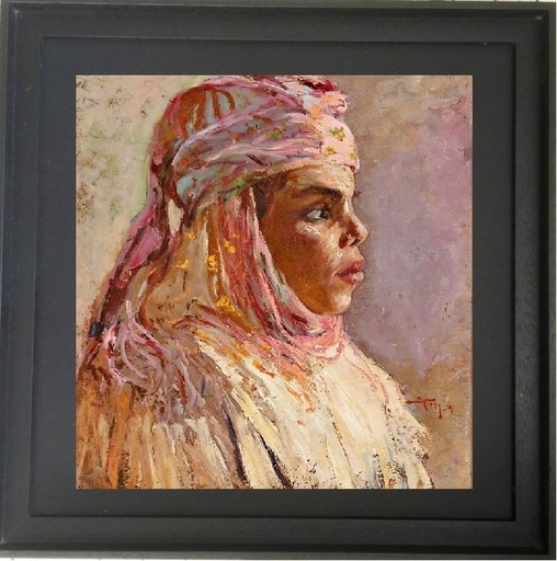 Louis Comfort TIFFANY - Gemälde - The Berber woman 