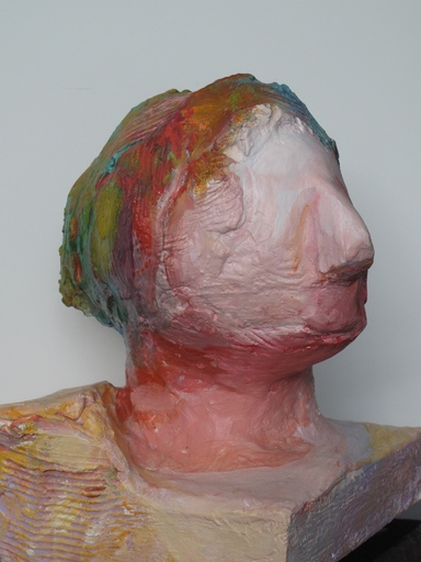 Jerrold BALLAINE - Painted Hydrocal head - 2