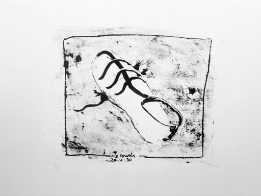 米盖尔·巴塞罗 - 版画 - La souris