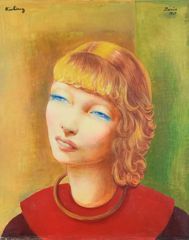 Jeune Fille Rousse By Moise Kisling Buy Art Online Artprice