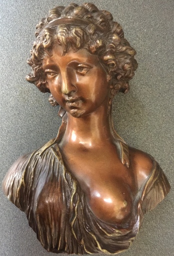 CLODION - Sculpture-Volume - Bacchante Priestess of Bacchus