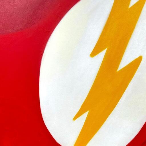 CRASH - Gemälde - Flash