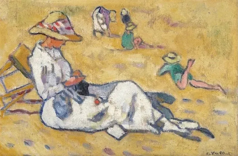 Femme Sur La Plage By Louis Valtat Buy Art Online Artprice