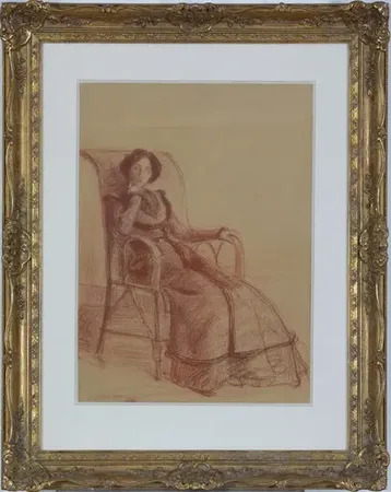 HIPPOLYTE PETITJEAN、FEMME NUE DEPOUT HIPPOLYTE PETITJEAN、FEMME