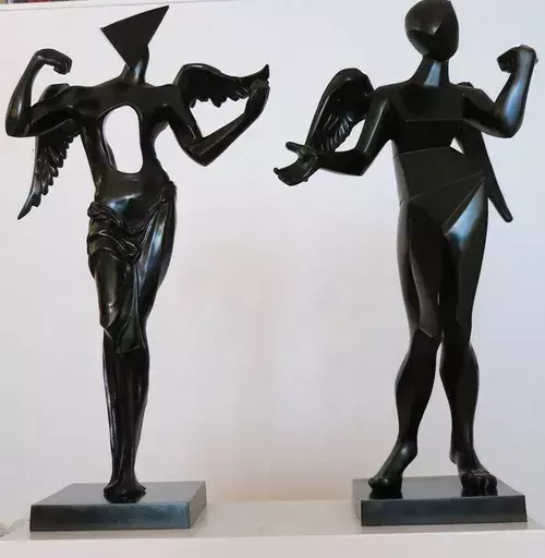 萨尔瓦多·达利 - 雕塑 - Surrealist and Cubist Angels