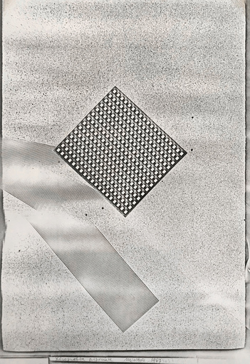 Bruno MUNARI - Print-Multiple - Xerografia originale, 1967