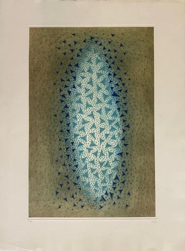 Arthur Luiz PIZA - Print-Multiple - Eclats du bleu 