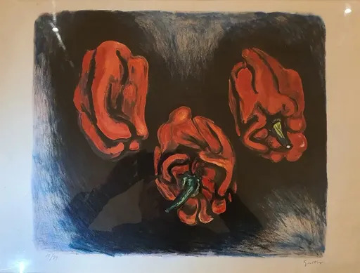 Renato GUTTUSO - Print-Multiple - PEPERONI
