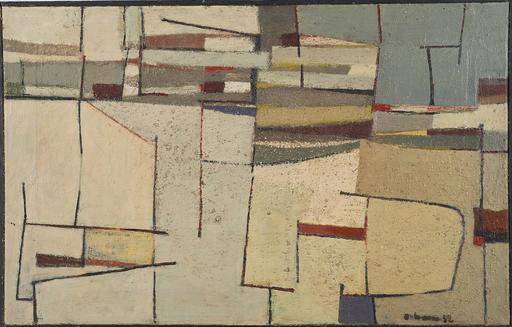 Karl Fred DAHMEN - Gemälde - "Komposition II"