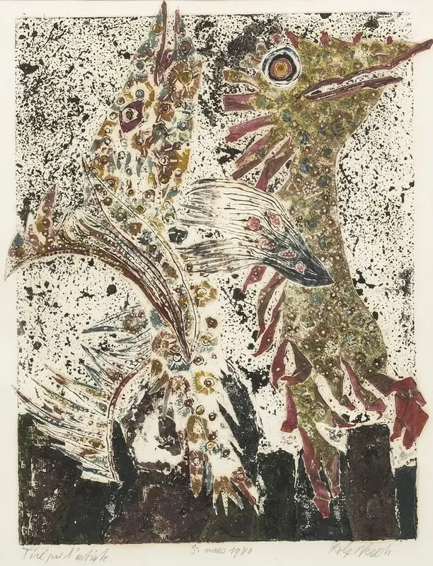 Å Fly by Rolf NESCH buy art online artprice