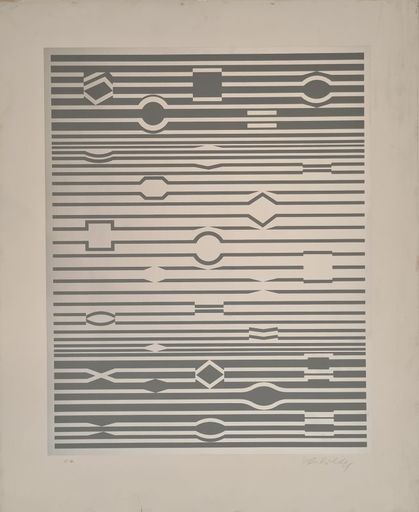 Victor VASARELY - Stampa-Multiplo - Mar-Kab 